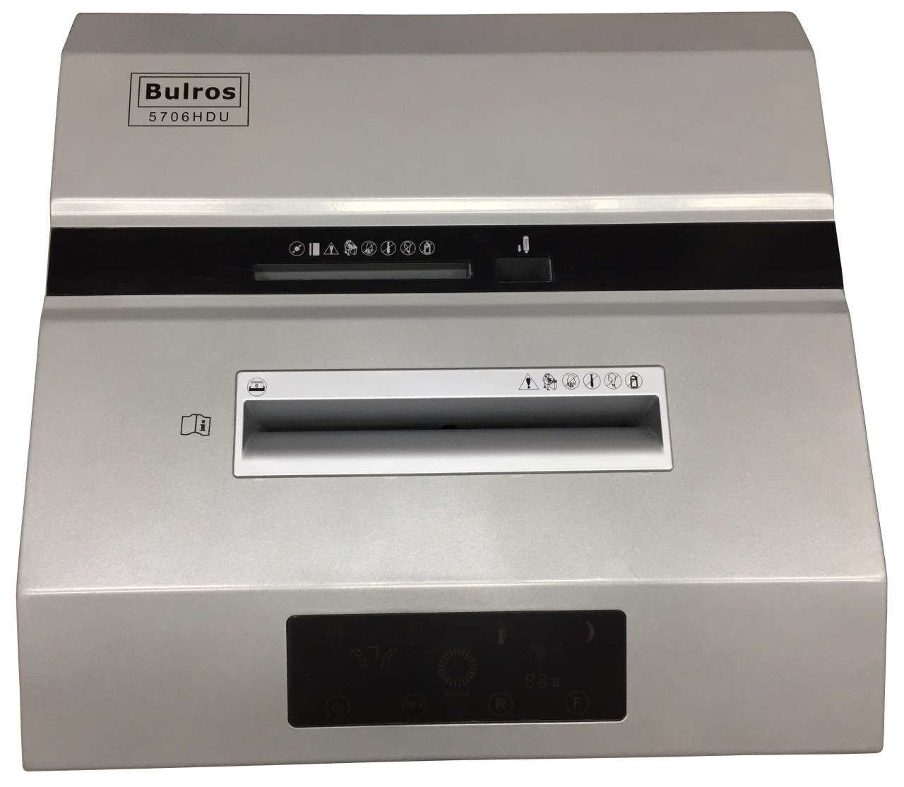 Шредер Bulros 5706HDU, 1x2 мм бумага, 2x6 мм CD/DVD
