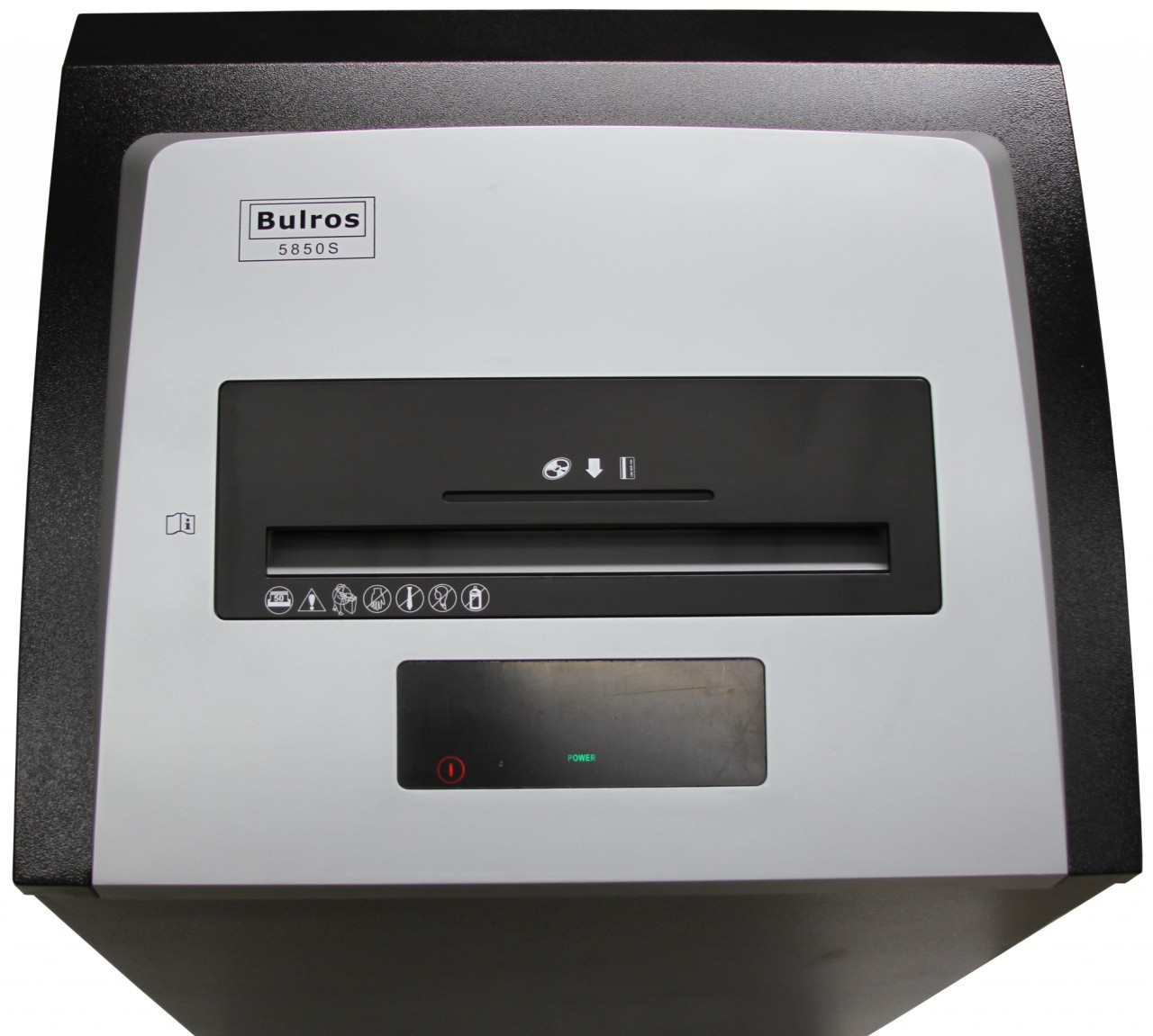 Шредер Bulros 5850S, 4 мм, светло-серый