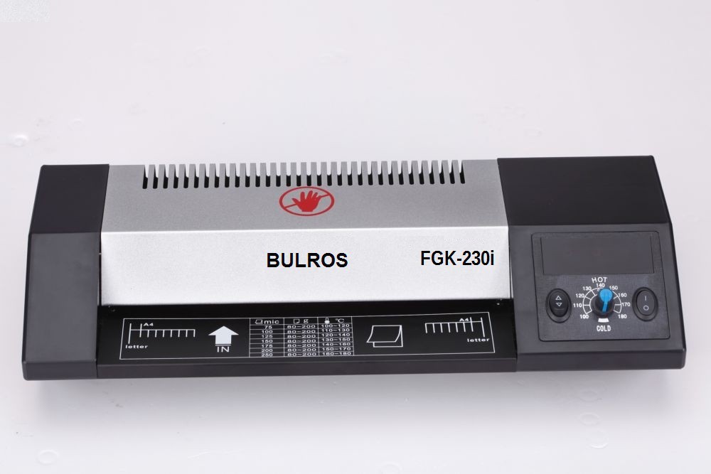 Пакетный ламинатор Bulros FGK-230i, формат А4