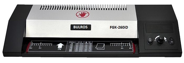 Пакетный ламинатор Bulros FGK-260iD, формат А4 - 7567 руб.